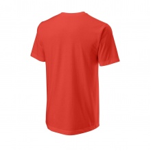 Wilson Tennis Tshirt Racket Duo Tech (Cotton Blend) Red Men